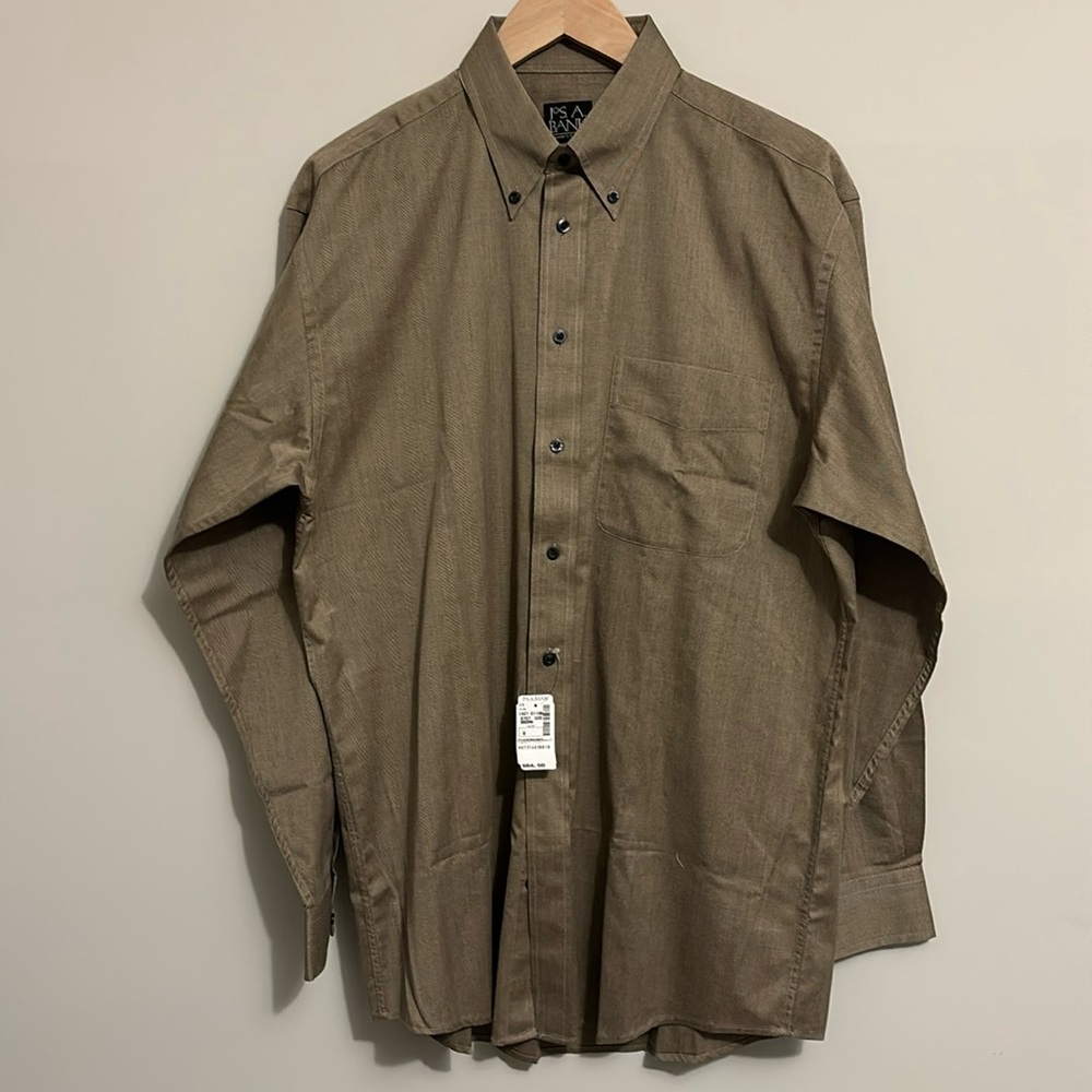 Nice collared work shirt Jos. A. Bank M Medium NWT